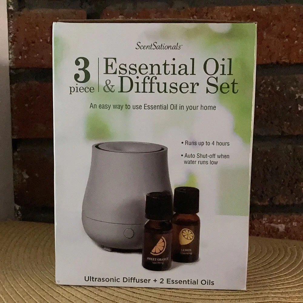 ScentSationals Essential Oil Diffuser Set